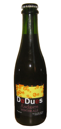 De Dues Andante Winter Ale bottle