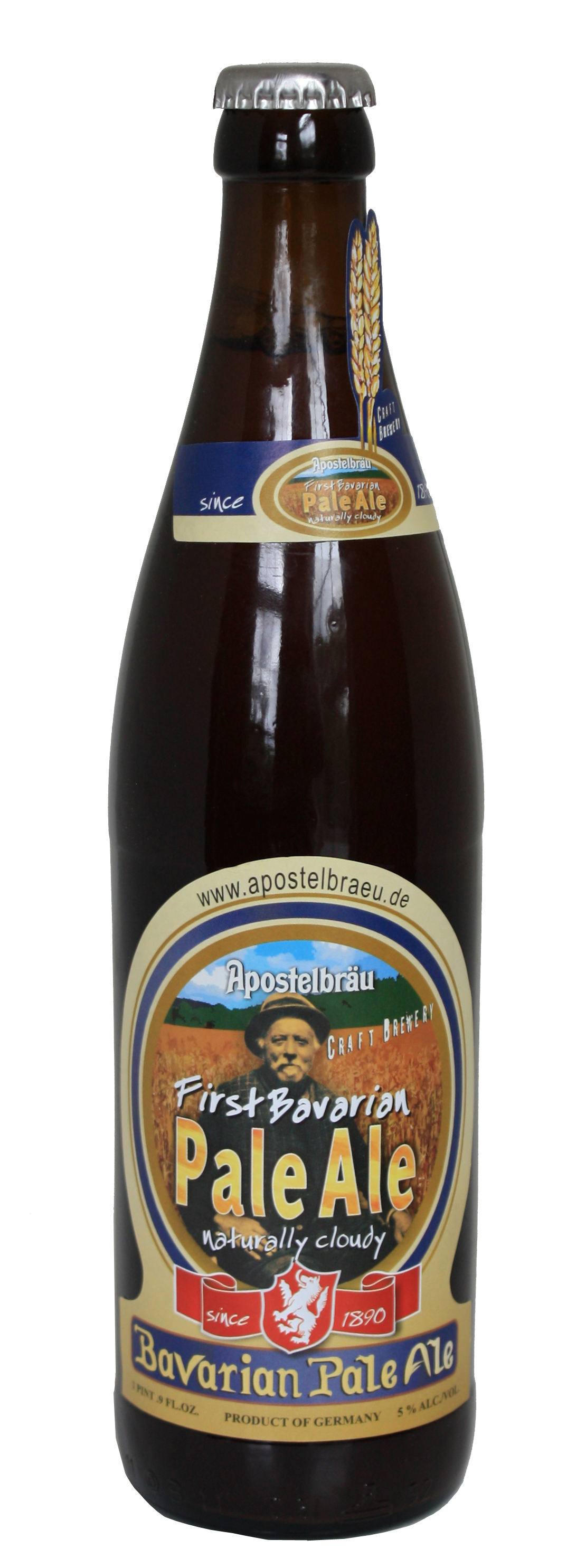 First Bavarian Pale Ale bottle label