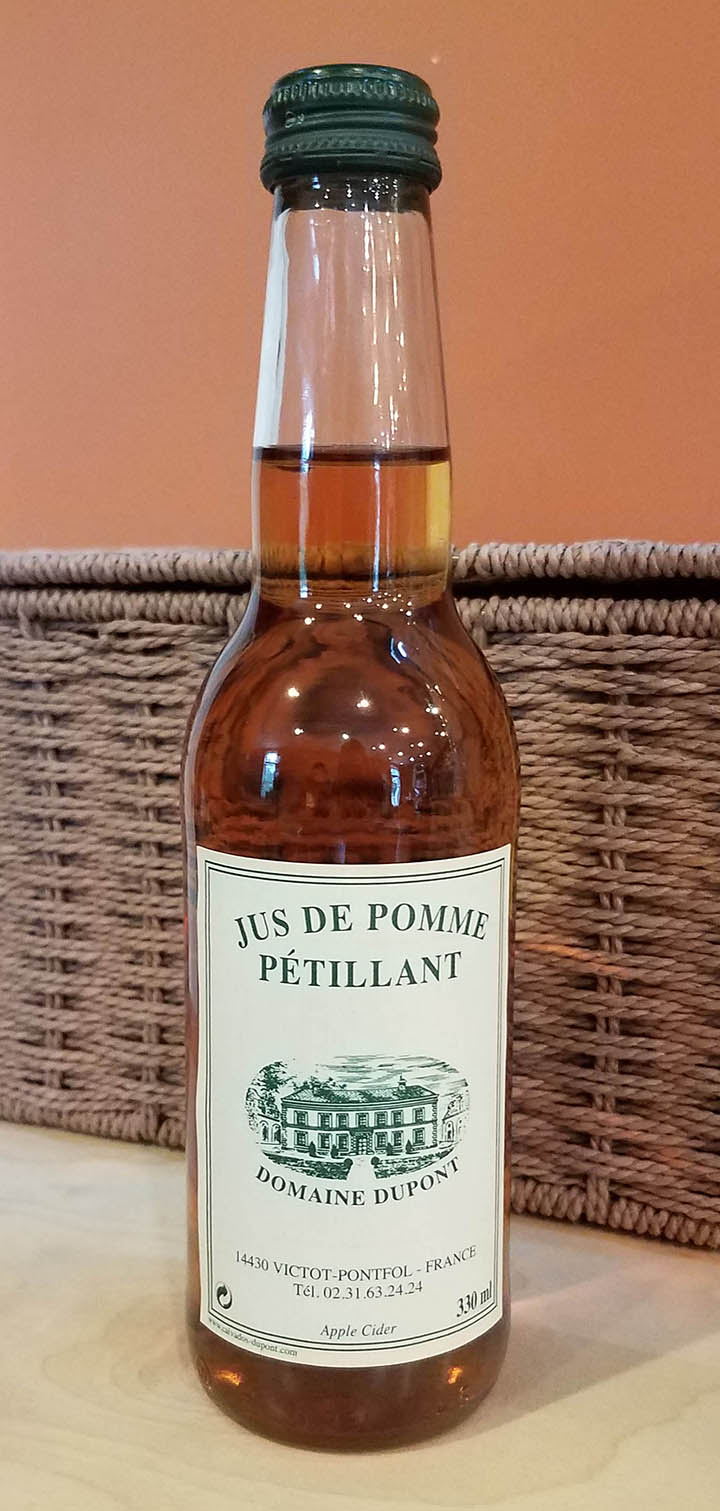 Jus de Pomme Petillant bottle