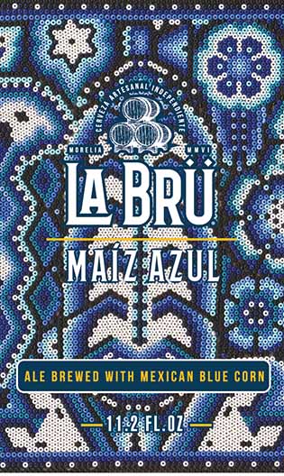 Maiz Azul Label