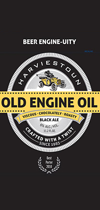 Old Engine Oil Logo