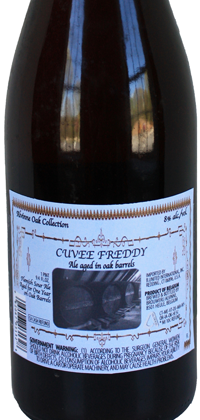 Cuvee Freddy bottle