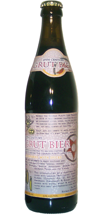 13th Century Grut Bier bottle