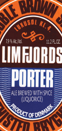 Limfjord Porter label
