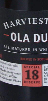 Ola Dubh 18 11.2oz bottle.