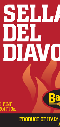 Sella Del Diavolo 25.4oz bottle label.