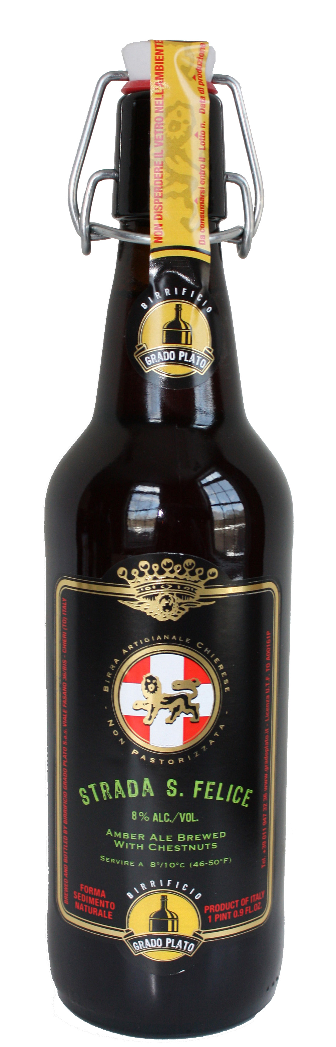 Strada San Felice 25.4oz bottle.